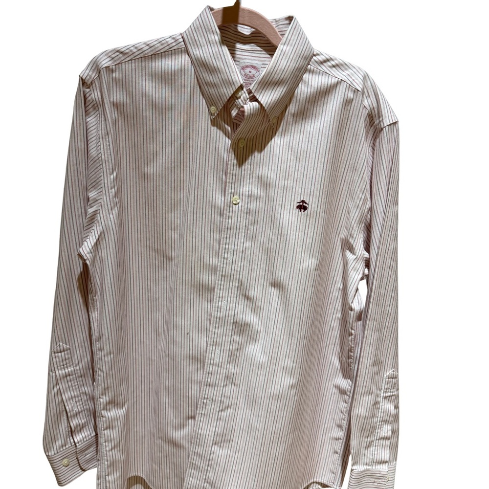 Brooks Brothers Men’s Striped Button-Down 👔 Timeless, Tailored